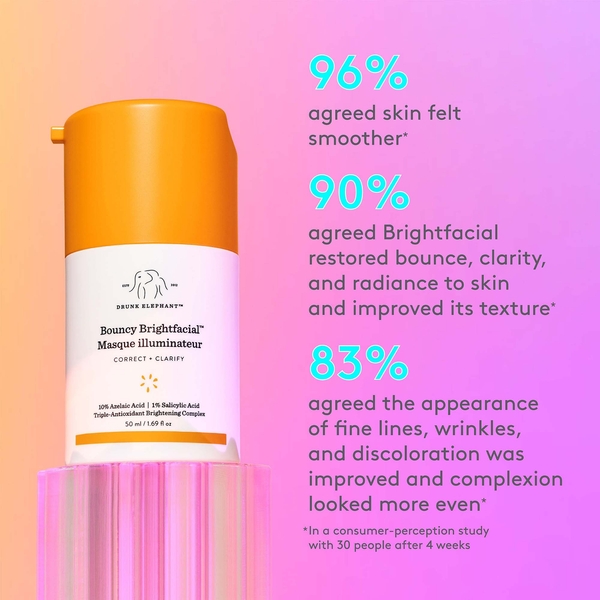  Drunk Elephant Brightfacial Peptide Mask 