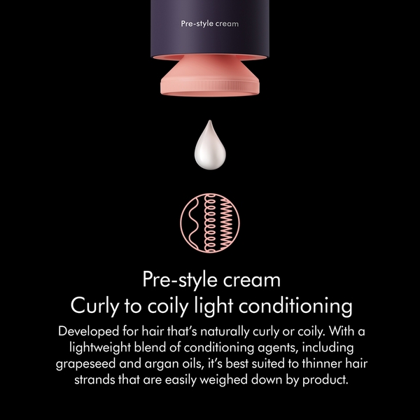  Dyson Chitosan™ Pre-style Cream Curly To Coily Light Conditioning Refill 100ml 
