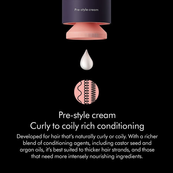  Dyson Chitosan™ Pre-style Cream Curly To Coily Rich Conditioning Refill 100ml 