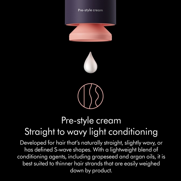  Dyson Chitosan™ Pre-style Cream Straight To Wavy Light Conditioning Refill 100ml 