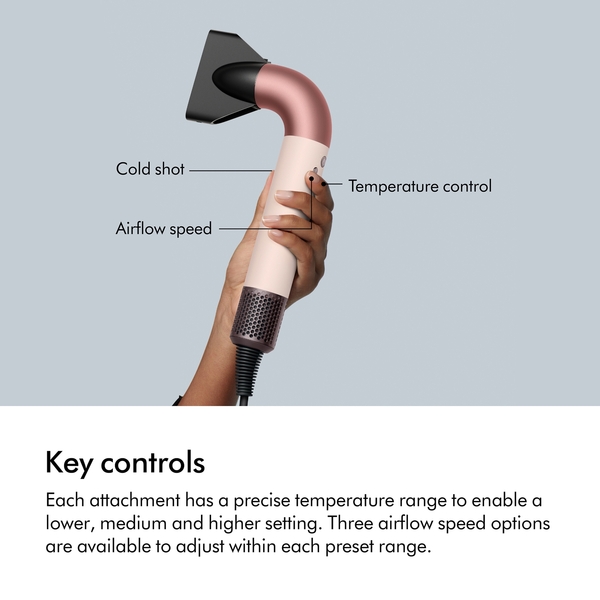  Dyson Supersonic Rtm Hair Dryer With Diffuser - Curly + Coily (ceramic Pink) 