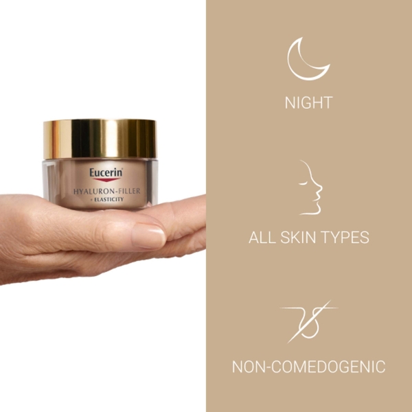  Eucerin Hyaluron-filler + Elasticity Night Cream 50ml 