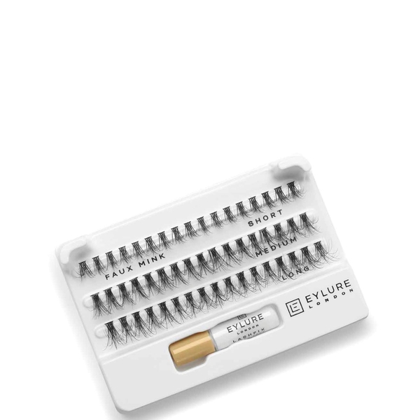  Eylure Faux Mink Individual Lashes Clusters 