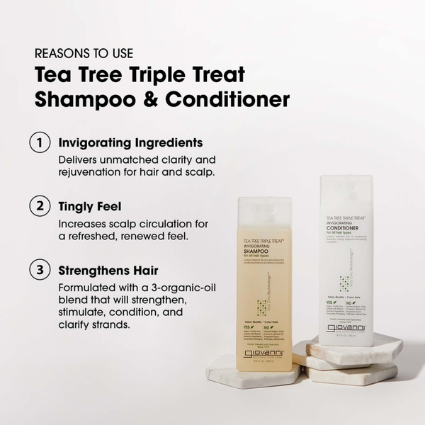  Giovanni Tea Tree Triple Treat Conditioner 250ml 