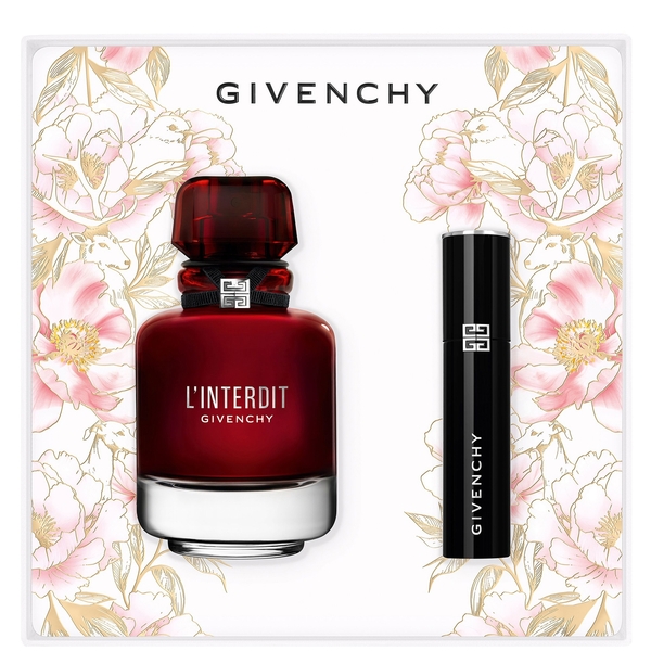  Exclusive Givenchy L'interdit Eau De Parfum Rouge 50ml Gift Set 