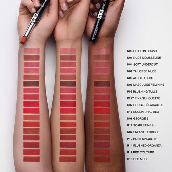  Givenchy Le Rouge Velvet Matte Lipstick 2.3g (various Shades) - N07 Enfant Terrible 