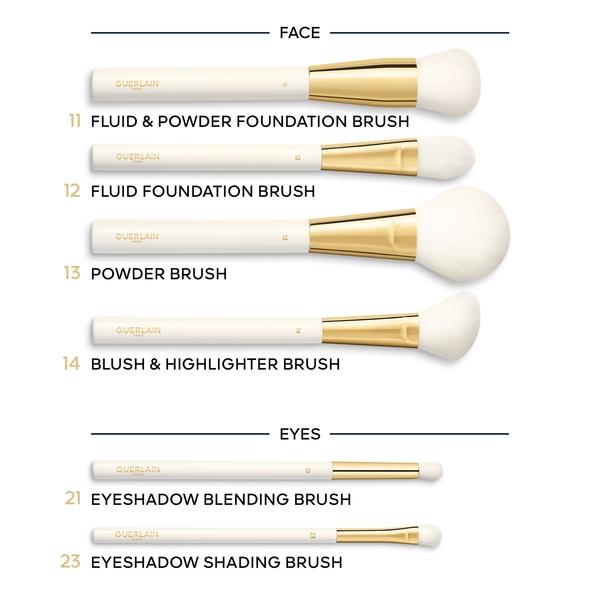  Guerlain Fluid Foundation Brush N°12 Face Brush 