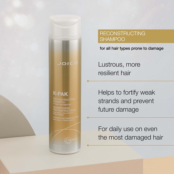  Joico K-pak Reconstructing Shampoo 1000ml (worth £75.67) 