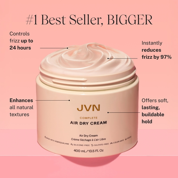  Jvn Complete Air Dry Cream - Jumbo 400ml 