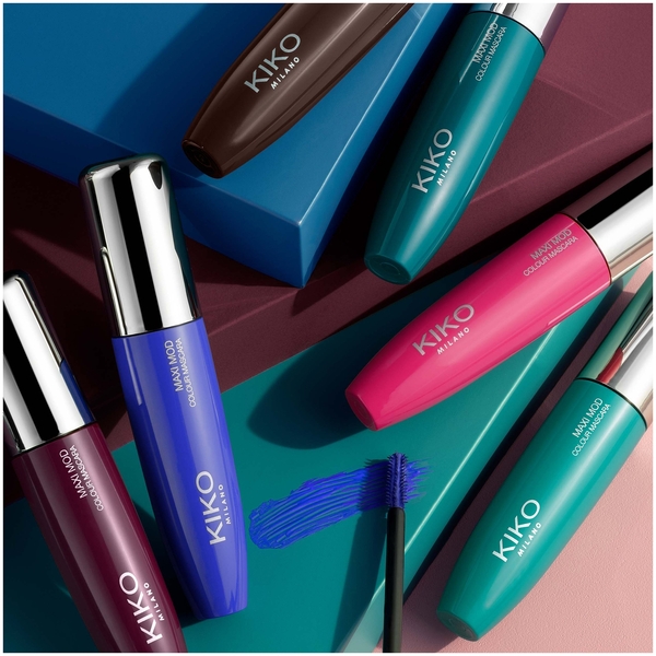  Kiko Milano Maxi Mod Colour Mascara 12ml (various Shades) - 04 Metallic Green 