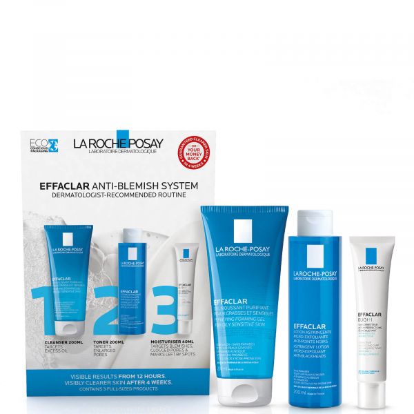  La Roche-posay Effaclar 3-step Anti Blemish System 440ml 