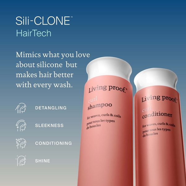  Living Proof Curl Shampoo And Conditioner Travel Size Bundle For Stronger, Hydrated, Healthier Looking Curls 