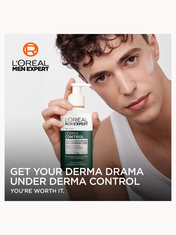  L'oréal Paris Men Expert Derma Control Routine Bundle 
