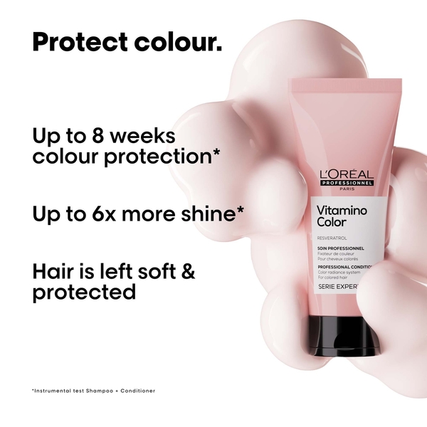 L'oréal Professionnel Serie Expert Vitamino Color Conditioner With Resveratrol For Coloured Hair 500ml 
