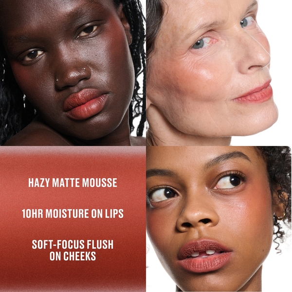  Mac Powder Kiss Lip + Cheek Mousse 5ml (various Shades) - Marrakesh-mere 