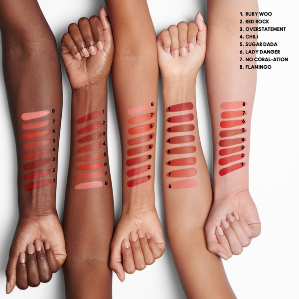  Mac Macximal Silky Matte Lipstick 3.5g (various Shades) - Overstatement 