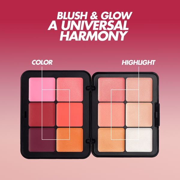  Make Up For Ever Hd Skin Blush&glow Palette 