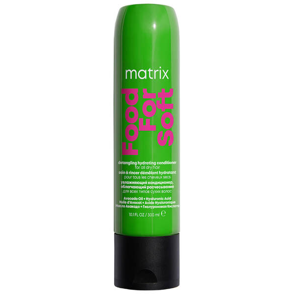 Matrix Food For Soft Hydrating Shampoo, Conditioner And Hair Oil With Avocado Oil And Hyaluronic Acid For Dry Hair Routine 