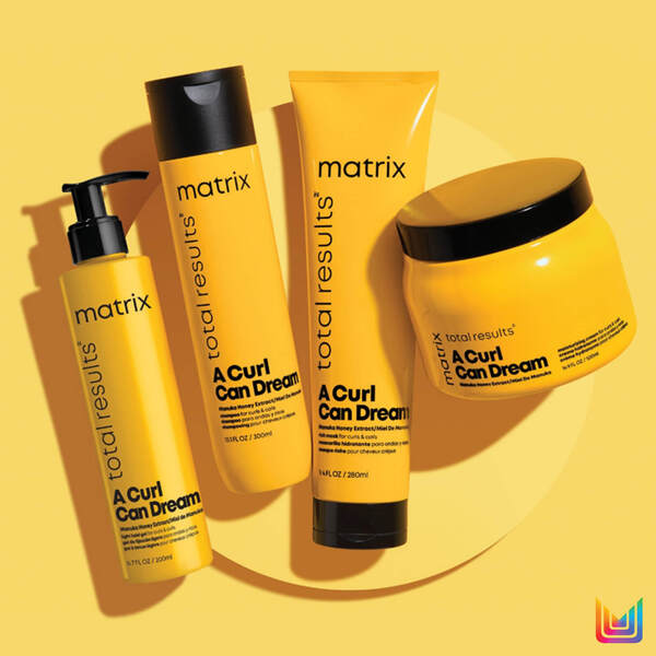  Matrix Total Results A Curl Can Dream Manuka Honey Infused Moisturising Hair Cream For Curls And Coils 500ml 