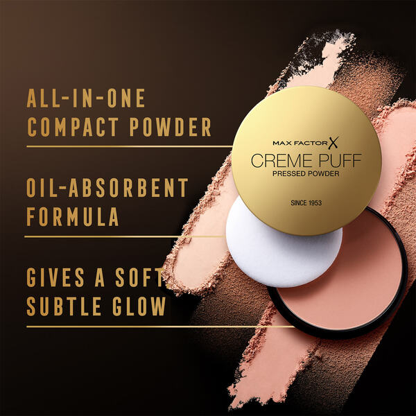  Max Factor Creme Puff Pressed Powder 21g (various Shades) - Candle Glow 