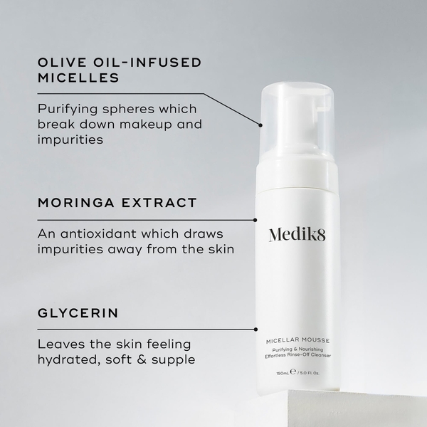  Medik8 Micellar Mousse 150ml 