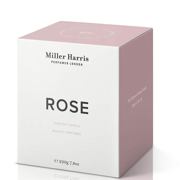 Miller Harris Rose Scented Candle 220g 