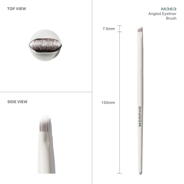  Morphe M363 Angled Eyeliner Brush 
