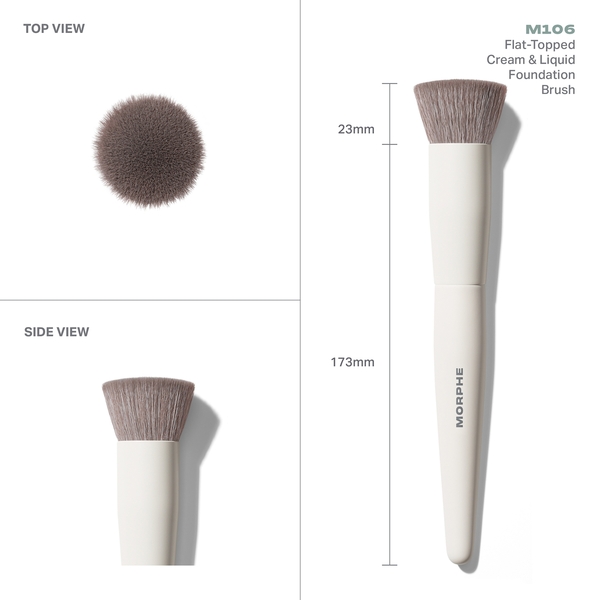  Morphe M106 Flat-topped Foundation Brush 