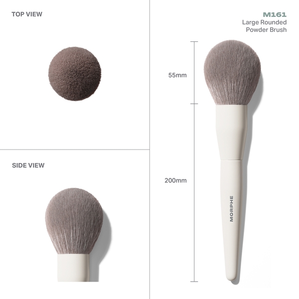  Morphe M161 Large Rounded Powder Brush 