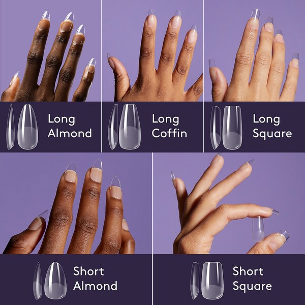  Mylee Fix 'n' Flash Tips - Short Almond 