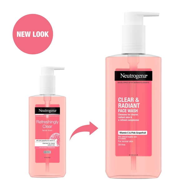  Neutrogena Refreshingly Clear Facial Wash 200ml 