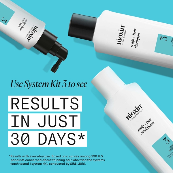  Nioxin Scalp And Hair Thickening System 3 Conditioner For Coloured Dry And Damaged Hair With Light Thinning 300ml 