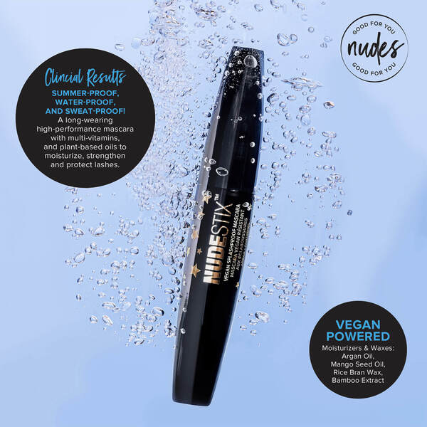  Nudestix Splashproof Mascara - Black 12ml 