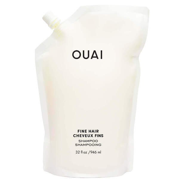  Ouai Fine Shampoo And Refill Bundle 