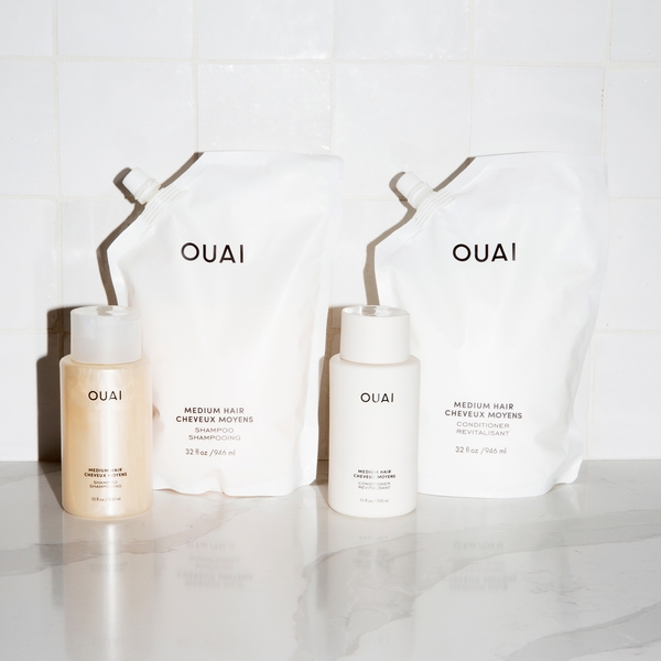  Ouai Medium Hair Shampoo Refill 946ml 