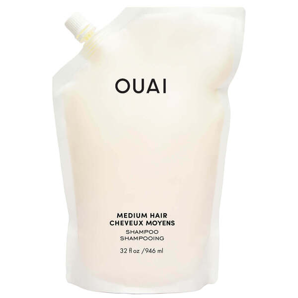  Ouai Medium Shampoo And Refill Bundle 