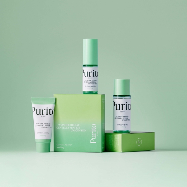  Purito Mini Wonder Releaf Centella Unscented Kit 