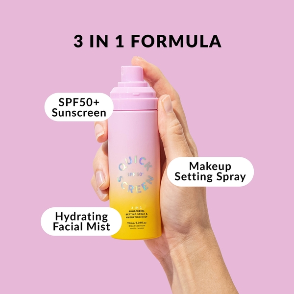  Quick Flick Quick Screen Setting Spray Spf 50+ 90ml 