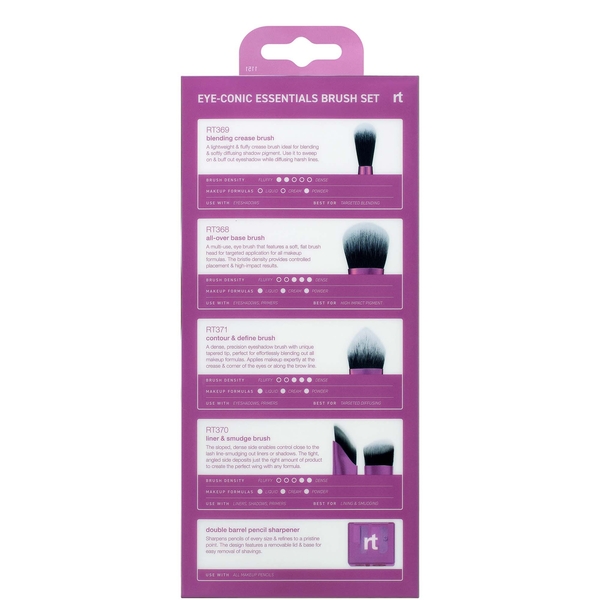  Real Techniques Eye-conic Essentials 5 Piece Brush Set 