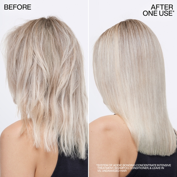  Redken Acidic Bonding Concentrate Shampoo, Bond Repair For Damaged Hair, Sulphate Free For Gentle Cleansing 300ml 