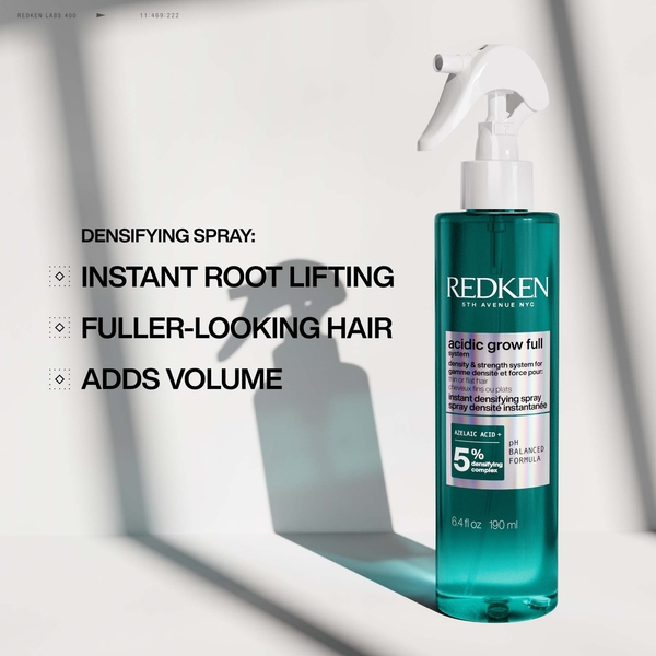  Redken Acidic Grow Full System Hair Serum 100ml & Redken Acidic Grow Full System Instant Densifying Spray 190ml Duo 