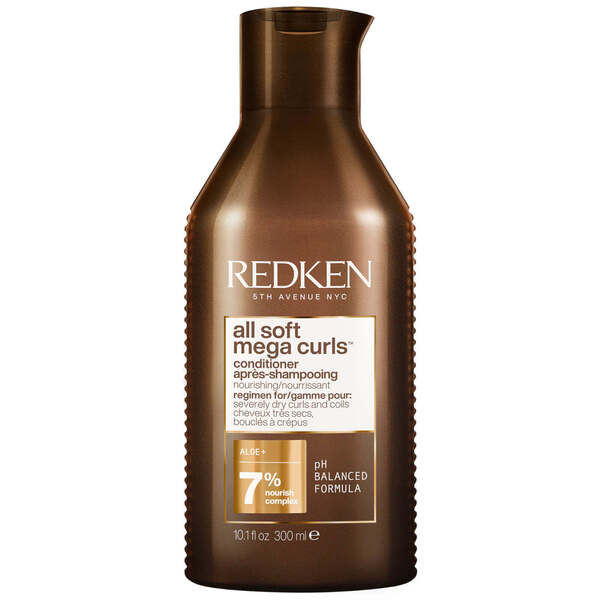  Redken All Soft Mega Curl Hydrating And Nourishing Shampoo And Conditioner Bundle For Curly And Coily Hair 