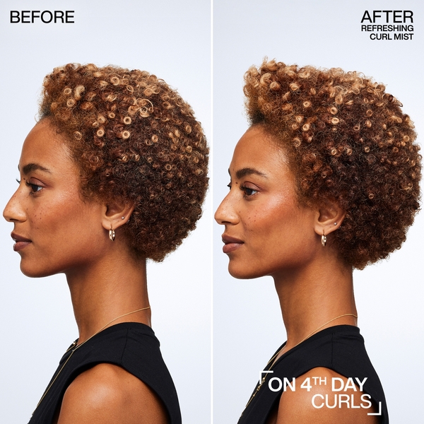  Redken Refreshing Curl Mist, Anti-frizz Spray For Curly And Coily Hair, Redefines & Adds Shine 250ml 