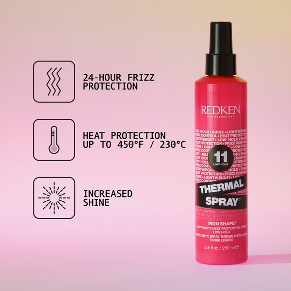  Redken Thermal Spray Hair Heat Protection Spray 2 X 250ml 