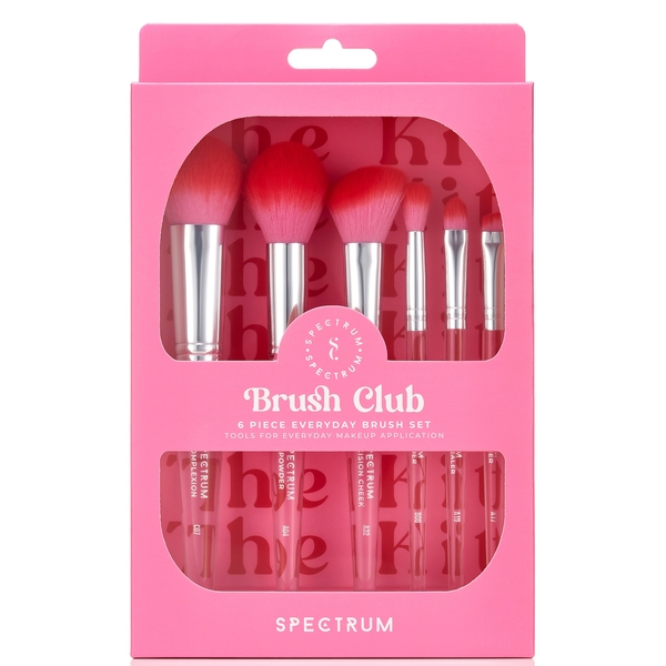  Spectrum Brush Club 6 Piece Brush Set 