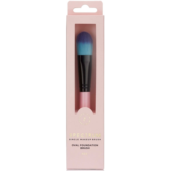  Spectrum Millennial Pink A03 Oval Foundation Brush 