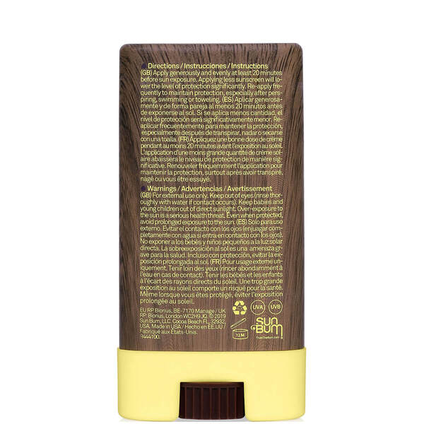 Sun Bum Original Spf 30 Sunscreen Face Stick 