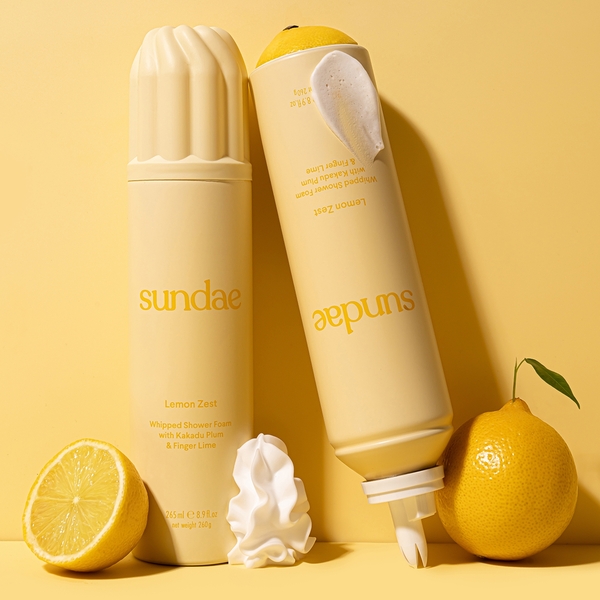  Sundae Shower Foam Lemon Zest 265ml 