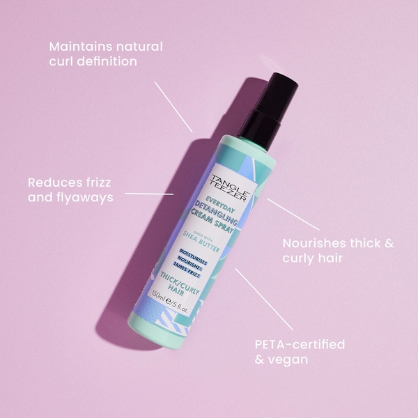  Tangle Teezer Detangling Spray For Thick/curly Hair 150ml 