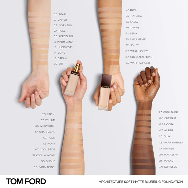  Tom Ford Architecture Soft Matte Blurring Foundation 30ml (various Shades) - 10.0 Chestnut 